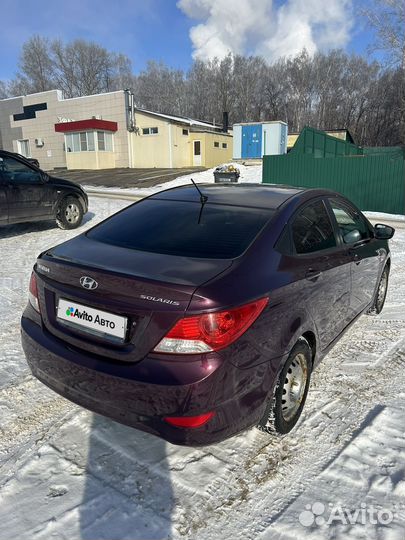 Hyundai Solaris 1.6 МТ, 2011, 166 500 км
