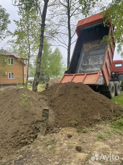 Песок щебень земля