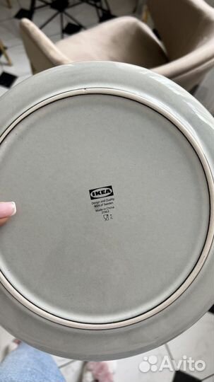 Набор тарелок новый IKEA