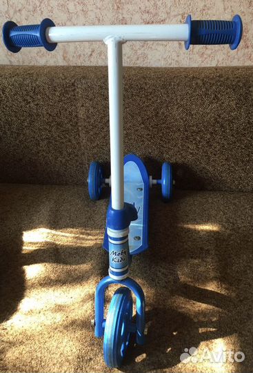 Машинка и самокт детский