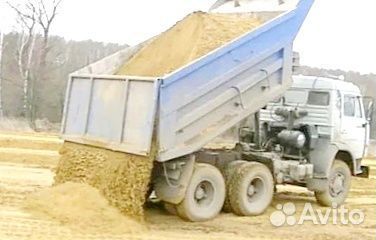 Песок щебень отсев пгс чернозём