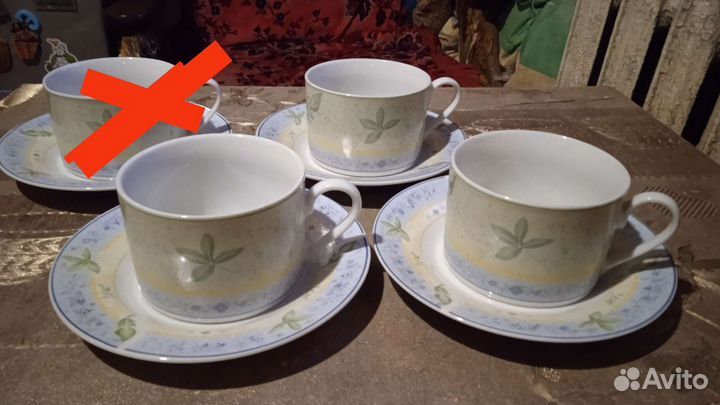 Чайная пара Luminarc 3 шт