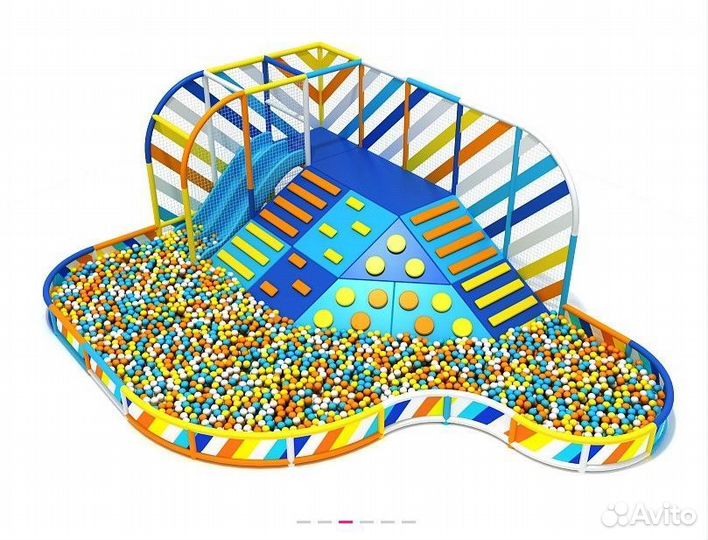 Горка-вулкан 