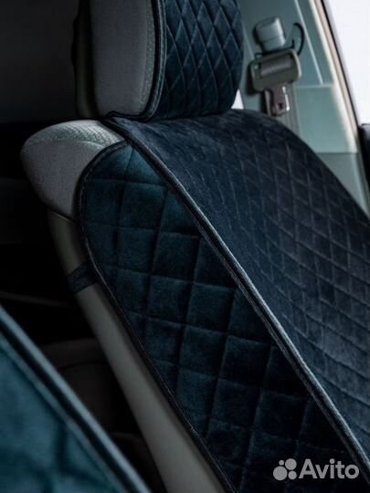 Накидки на сиденья из велюра с боками