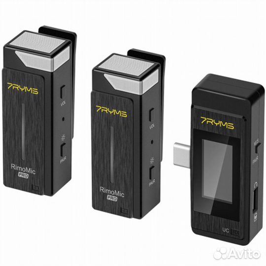 Микрофон 7ryms RimoMic Pro UC Black 589405