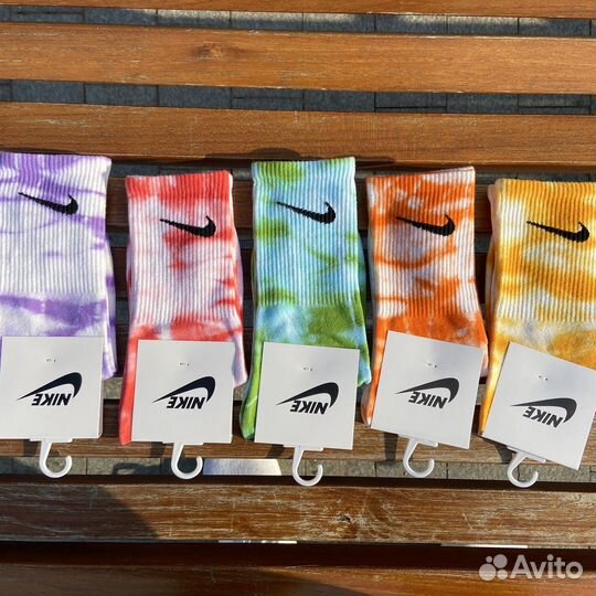 Носки nike Tie dye