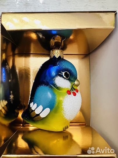 Елочные игрушки стекло ариэль