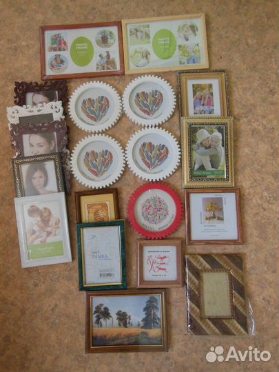 Рамы для фото, вышивок