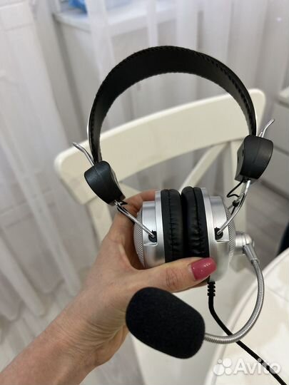 Игровые наушники с микрофоном