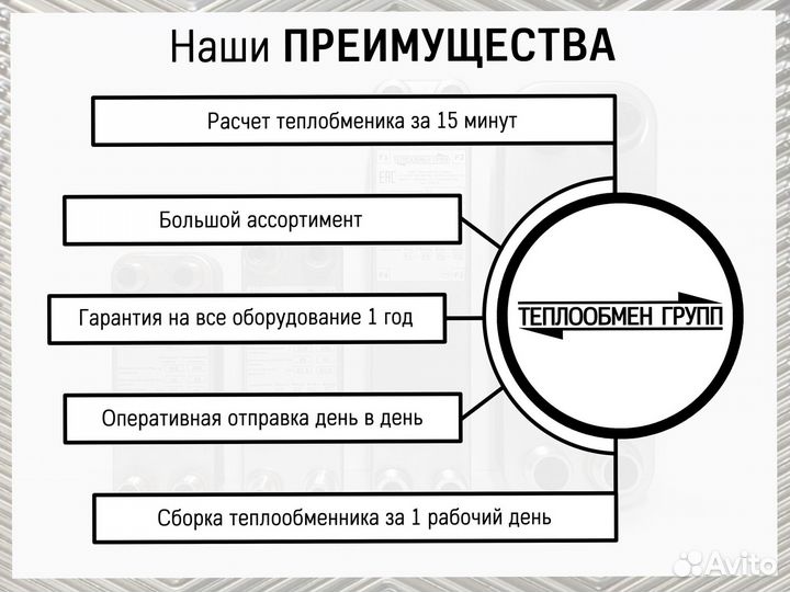 Теплообменник пластинчатый паяный, доставка по РФ