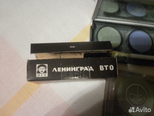 Тушь, тени, пудра СССР