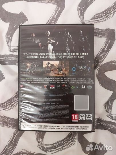 Mortal kombat XL диск для PC