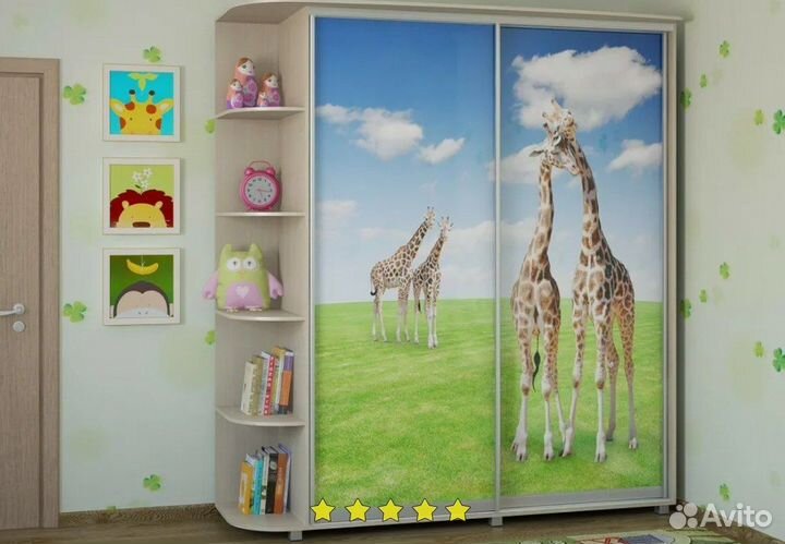 Шкаф детский на заказ по вашим размерам
