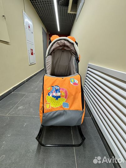 Коляска санки