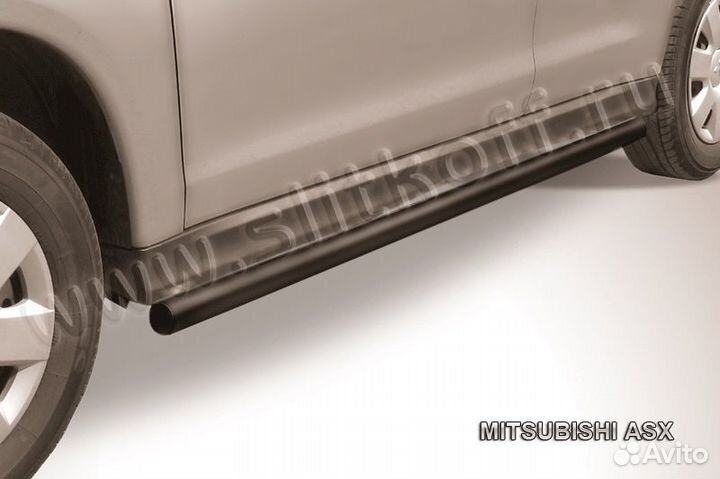 Защита порогов d57 труба Mitsubishi ASX MAS009B