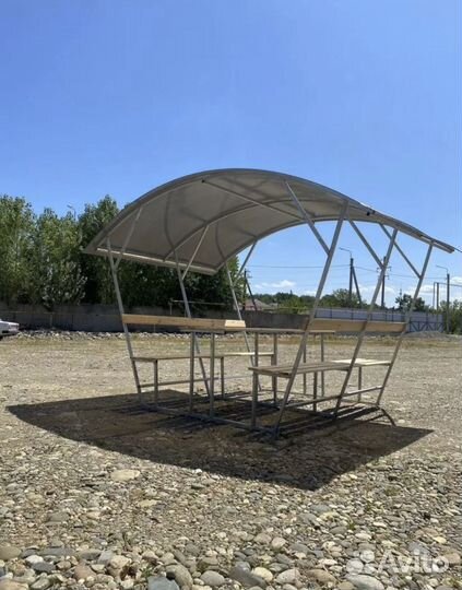 Беседка из поликарбоната