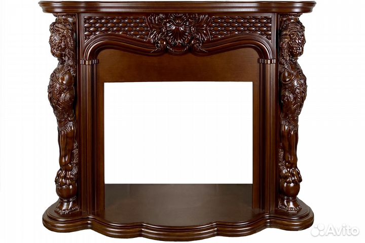 Каминокомплект Castle - Темный дуб очаг Sympho