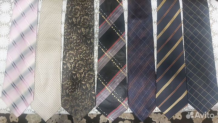 Галстуки, брендовые, шелк