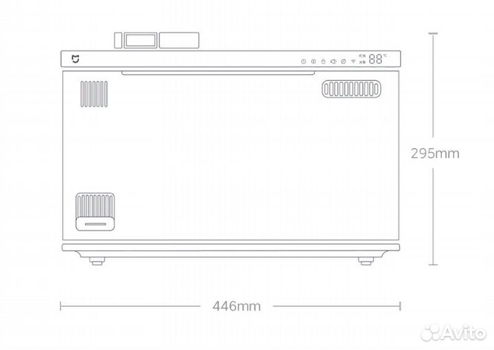 Аквариум Xiaomi Mijia Tank (MYG100) черный