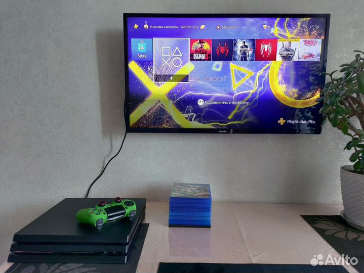 Игровая приставка ps4 pro 1tb