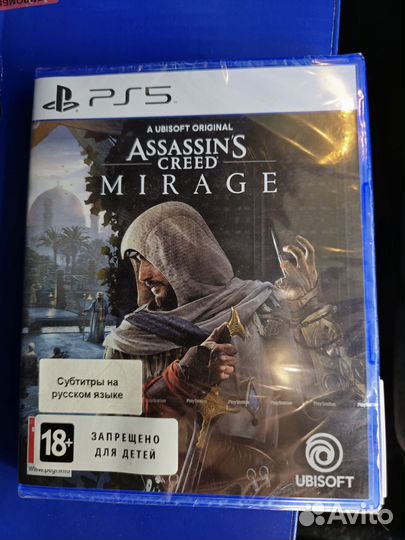 Assassin's Creed Mirage на PS5 Новый диск