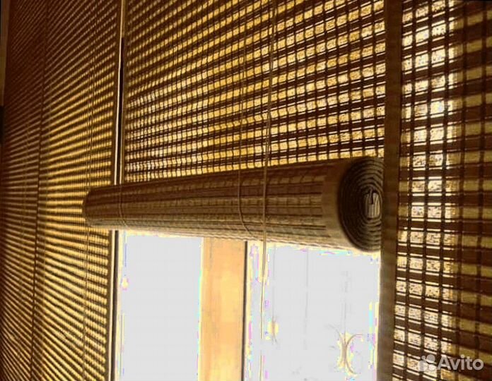 Шторы и жалюзи из бамбука