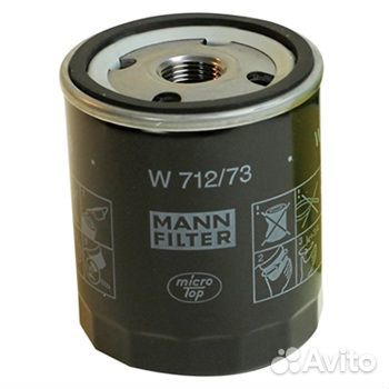 Фильтр масляный mazda 3/6 1.8/2.0 w712/73 mann
