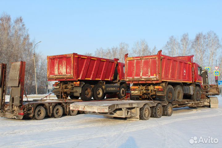 Грузоперевозки негабаритных грузов. Трал, фура