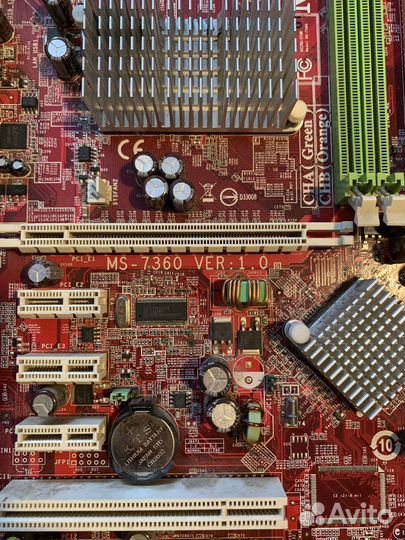Материнская плата msi p35 neo ms-7360 ver 1.0 s775