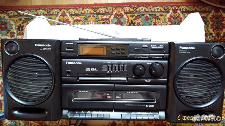 Музыкальный центр panasonic rx dt 610