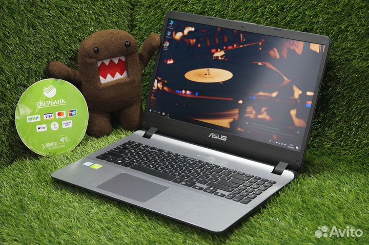 Asus на i3/ MX110/ SSD 128 + HDD 1000