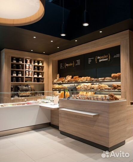 Стойка для кофейни, барная стойка для выпечки