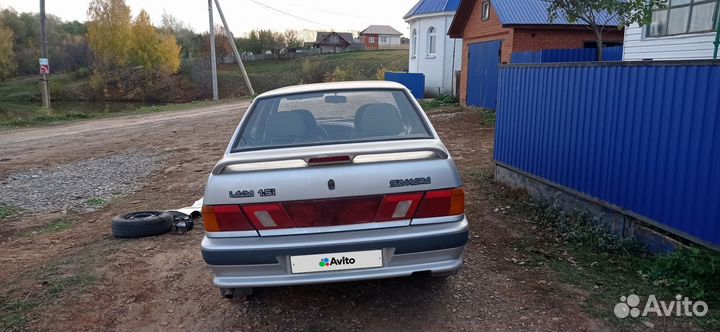 ВАЗ 2115 Samara 1.5 МТ, 2004, битый, 192 000 км