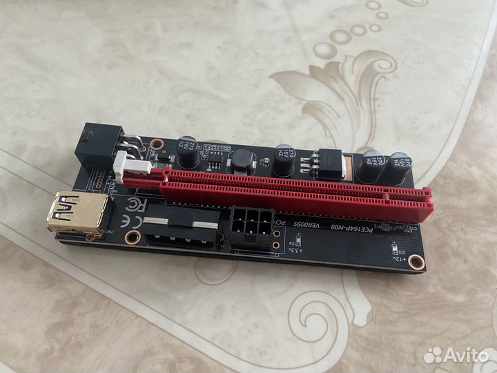 Райзер pci-e 4.0 для видеокарт /провода и др