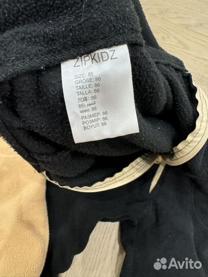 Комбинезон флиска zipkidz 86
