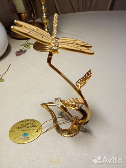 Сувенир(фигурка)с кристаллом swarovski