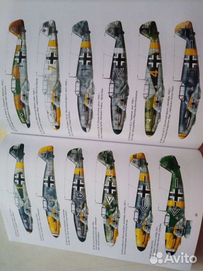 Книги Messerschmitt Bf 109F часть 1+2