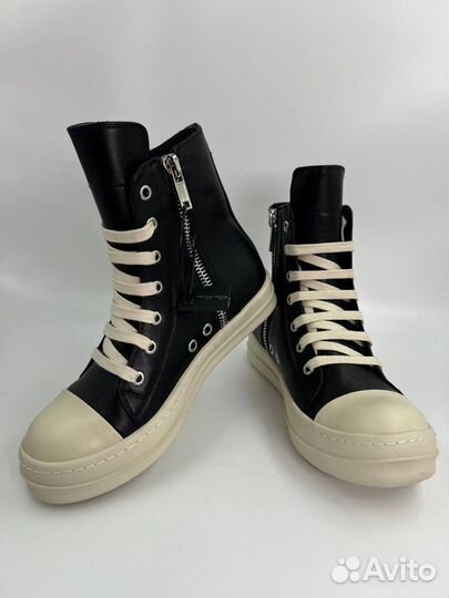 Rick Owens кеды ramones drkshdw jumbo hexagram