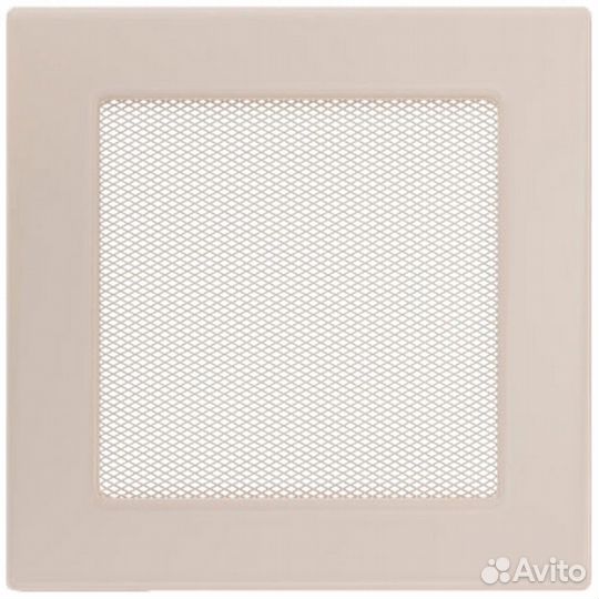 Решетка вентиляционная кремовая 17х17