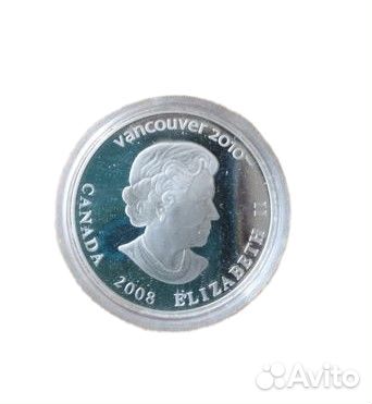 Монета к Олимпиаде в Ванкувере 2010 г