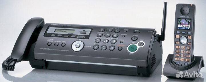 Факсы Panasonic и радиотрубка Philips Б/У