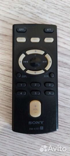 Пульт ду sony rm-x151