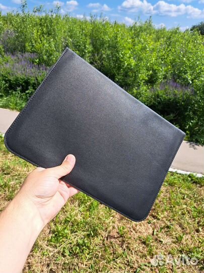 Чехол кожаный для ноутбука 13 дюймов, бумаг