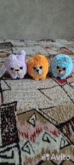 Вязаные игрушки ручной работы