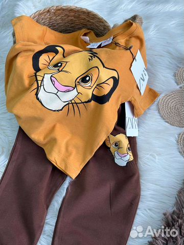 Костюм футболка и штаны 98