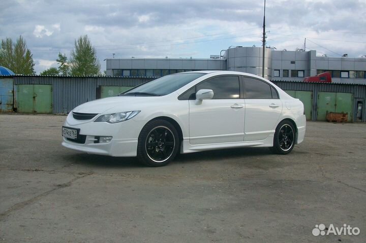 Пороги Mugen Style Honda Civic 4D