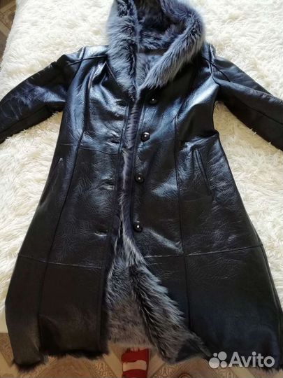 Дубленка натуральная женская 46 48