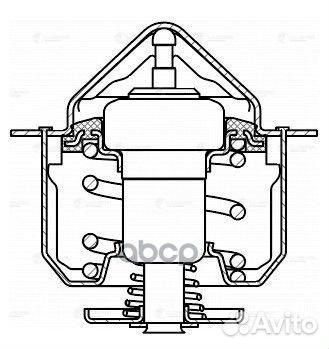 Термостат для а,м Hyundai Tuscon 04,Santa Fe 0