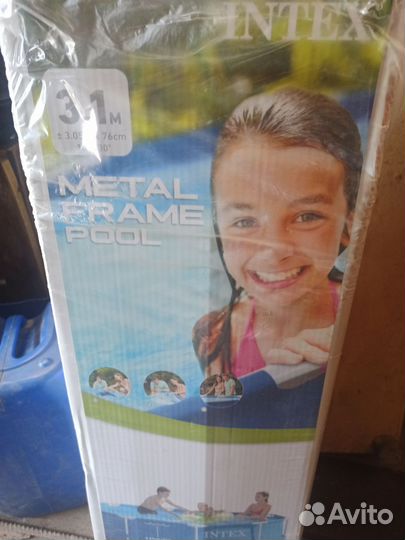 Каркасный бассейн бу