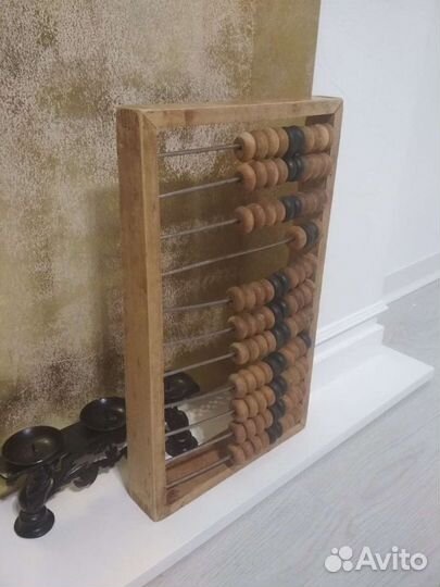 Счёты старинные большие